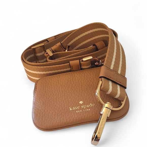 Kate Spade Rosie Mini Bucket Bag Faux Fur Light Fawn Tan Crossbody NWT - Picture 12 of 14